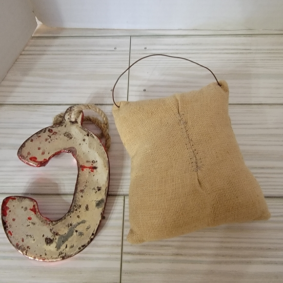 Lot of 9 different Christmas Ornaments Snoopy Snowmen Stars Sister Baseball - Picture 9 of 16